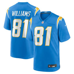 NFL Mike Williams Los Angeles Chargers Team Game Jersey - Powder Blue