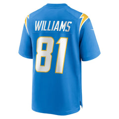 NFL Mike Williams Los Angeles Chargers Team Game Jersey - Powder Blue
