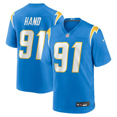 NFL Da'Shawn Hand Los Angeles Chargers Team Game Jersey - Powder Blue