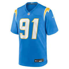 NFL Da'Shawn Hand Los Angeles Chargers Team Game Jersey - Powder Blue
