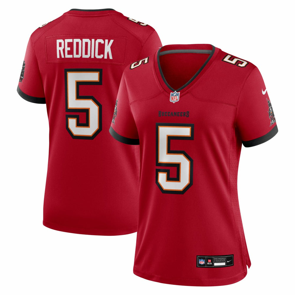 NFL Haason Reddick Tampa Bay Buccaneers Women's Team Game Jersey - Red