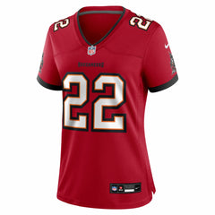 NFL Kindle Vildor Tampa Bay Buccaneers Women's Team Game Jersey - Red