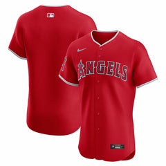 MLB Los Angeles Angels Nike Alternate Elite Jersey - Red