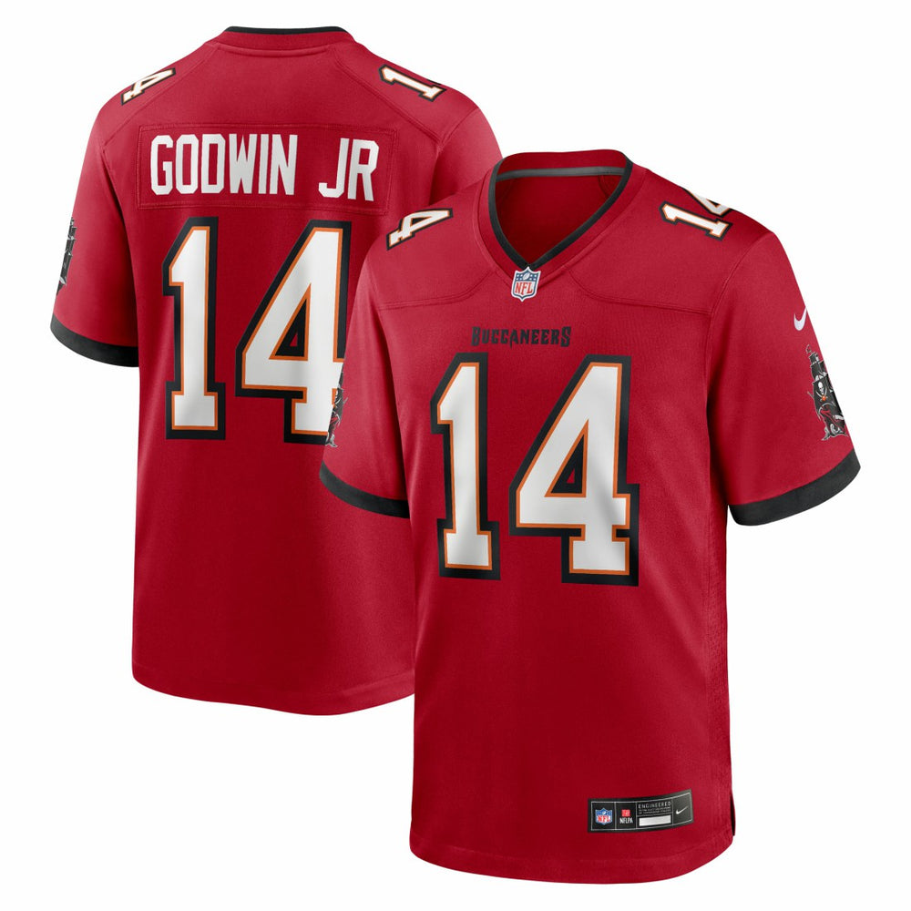 NFL Chris Godwin Jr. Tampa Bay Buccaneers Game Player Jersey - Red
