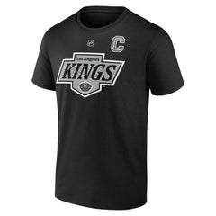 NHL Anze Kopitar Los Angeles Kings Fanatics Authentic Stack Name & Number T-Shirt - Black