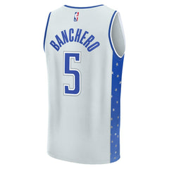 NBA Paolo Banchero Orlando Magic 2025/26 City Edition Fast Break Jersey - Silver
