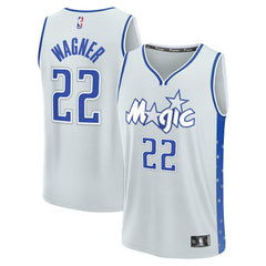 NBA Franz Wagner Orlando Magic 2025/26 City Edition Fast Break Jersey - Silver