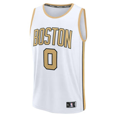 NBA Jayson Tatum Boston Celtics 2025/26 City Edition Fast Break Jersey - White