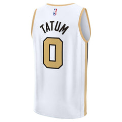 NBA Jayson Tatum Boston Celtics 2025/26 City Edition Fast Break Jersey - White