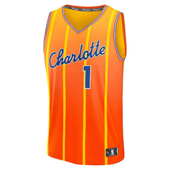NBA LaMelo Ball Charlotte Hornets 2025/26 City Edition Fast Break Jersey - Orange