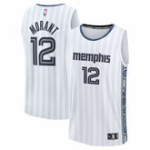Ja Morant Memphis Grizzlies 2025/26 City Edition Fast Break Jersey White