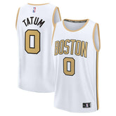 NBA Jayson Tatum Boston Celtics Youth 2025/26 City Edition Fast Break Jersey - White