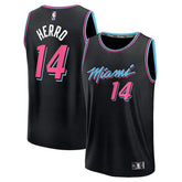 NBA Tyler Herro Miami Heat Youth 2025/26 City Edition Fast Break Jersey - Black