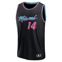 NBA Tyler Herro Miami Heat Youth 2025/26 City Edition Fast Break Jersey - Black