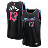 NBA Bam Adebayo Miami Heat Youth 2025/26 City Edition Fast Break Jersey - Black