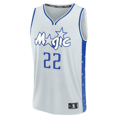 NBA Franz Wagner Orlando Magic Youth 2025/26 City Edition Fast Break Jersey - Silver