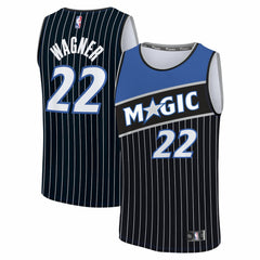 NBA Franz Wagner Orlando Magic Youth Fast Break Jersey - Statement Edition - Black