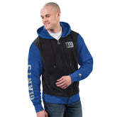 New York Giants Starter Thursday Night Gridiron Full-Zip Hoodie Black/Royal