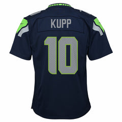 NFL Cooper Kupp Seattle Seahawks Youth Game Jersey - College Navy