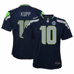 NFL Cooper Kupp Seattle Seahawks Youth 50th Season Game Jersey - College Navy