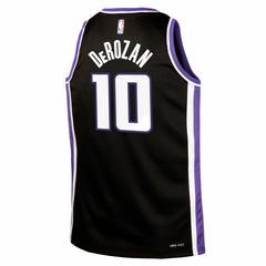 NBA DeMar DeRozan Sacramento Kings Youth Swingman Jersey - Icon Edition - Black