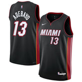 NBA Bam Adebayo Miami Heat Youth Swingman Jersey - Icon Edition - Black