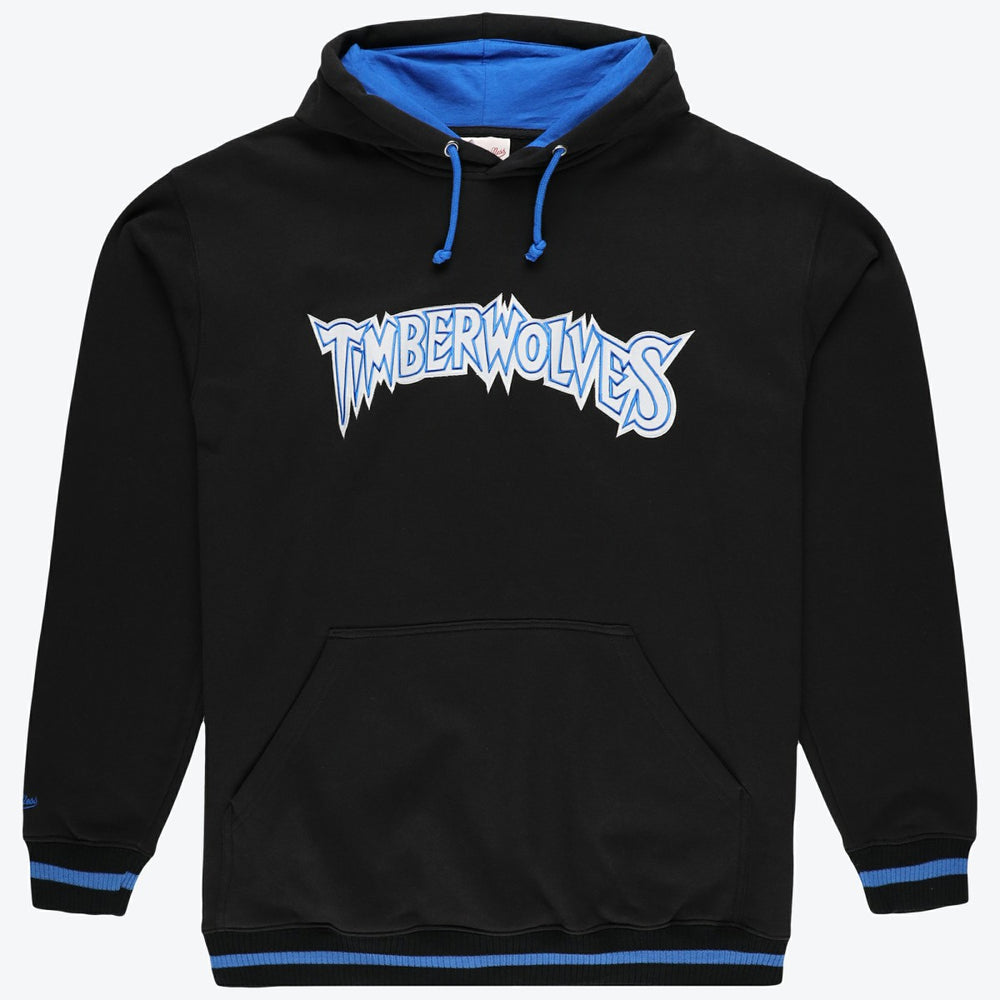 Minnesota Timberwolves Hardwood Classics Big & Tall Hoodie Black