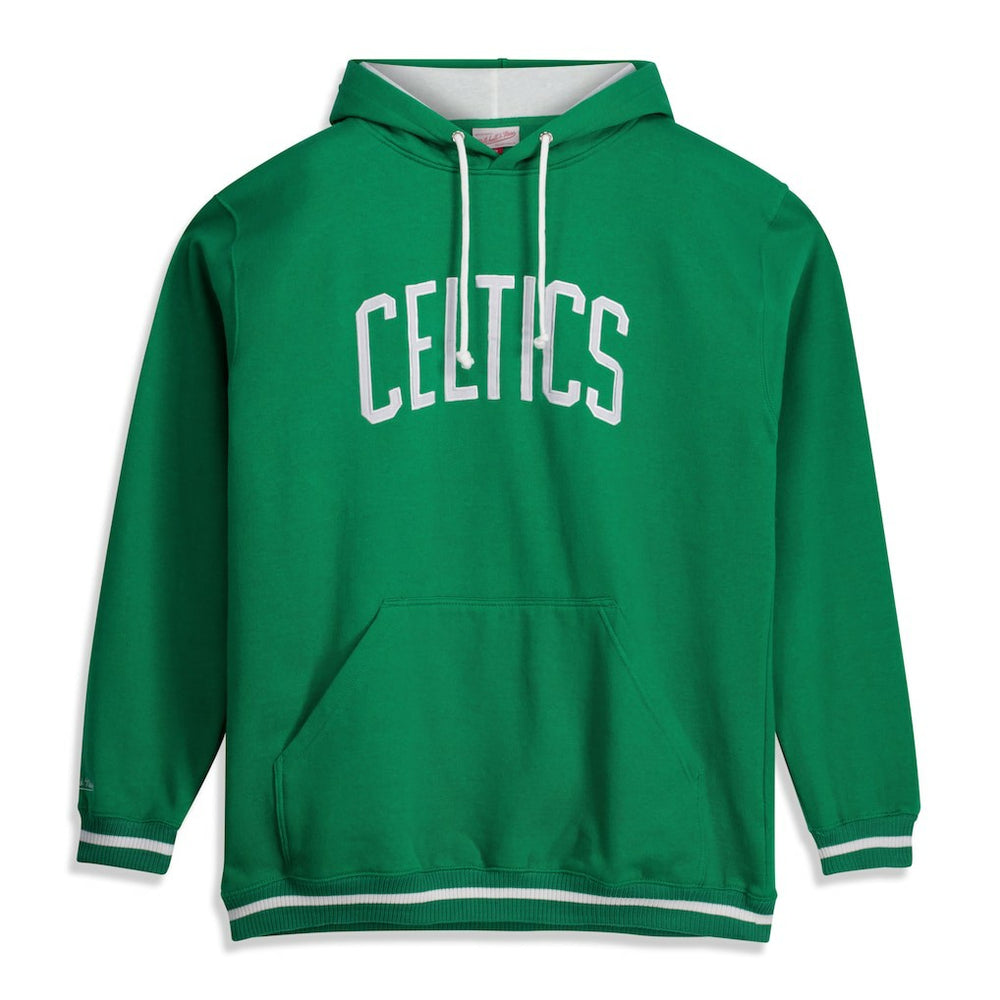 Boston Celtics Hardwood Classics Big & Tall Hoodie Kelly Green