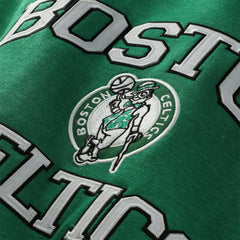 Boston Celtics Hardwood Classics Big & Tall Crewneck Sweatshirt Heather Kelly Green