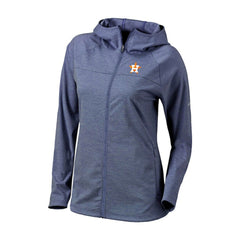 Houston Astros Columbia Women's Half Shot Full-Zip Hoodie - Navy Hoodies