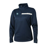 Seattle Mariners Columbia Women's Skiff Guide Fleece Half-Zip Pullover Jacket - Navy Jackets