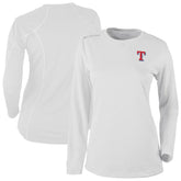 Texas Rangers Columbia Shotgun Long Sleeve T-Shirt - White T-shirts
