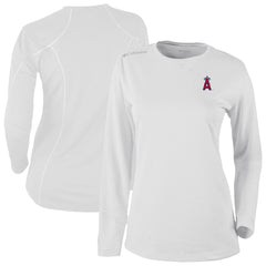 Los Angeles Angels Columbia Shotgun Long Sleeve T-Shirt - White T-shirts