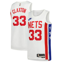 NBA Nic Claxton Brooklyn Nets Swingman Jersey - Classic Edition - White