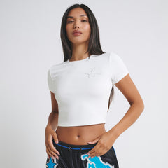 Detroit Lions Off Season Women's Baby T-Shirt White