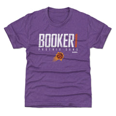Devin Booker Phoenix Suns 500 Level Youth Elite T-Shirt Heather Purple