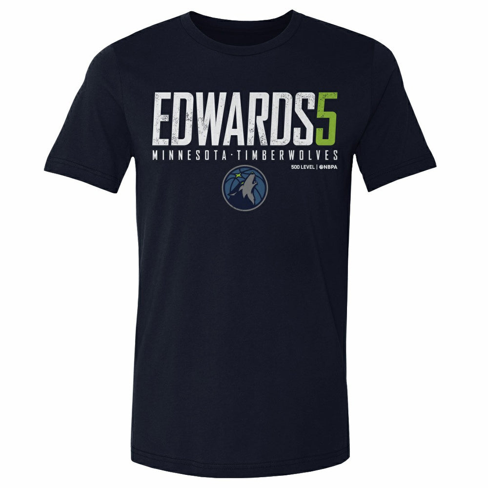 Anthony Edwards Minnesota Timberwolves 500 Level Elite T-Shirt Navy