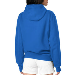 Toronto Blue Jays G-III 4Her by Carl Banks Women's Double Heart Fleece Pullover Hoodie - Royal Hoodies