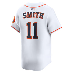 MLB Cam Smith #11 Houston Astros Nike Home Limited Player Jersey - White