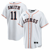 MLB Cam Smith Houston Astros Nike Home Replica Jersey - White