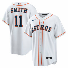 MLB Cam Smith Houston Astros Nike Home Replica Jersey - White