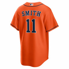MLB Cam Smith Houston Astros Nike Alternate Replica Jersey - Orange