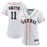 MLB Cam Smith Houston Astros Nike Women's Home Replica Jersey - White