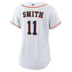 MLB Cam Smith Houston Astros Nike Women's Home Replica Jersey - White