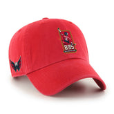 NHL Alexander Ovechkin Washington Capitals '47 895 Most Goals of All Time Clean Up Adjustable Hat - Red