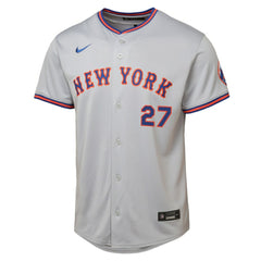 MLB Mark Vientos New York Mets Nike Youth Road Limited Jersey?¨C Gray