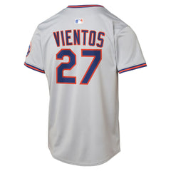 MLB Mark Vientos New York Mets Nike Youth Road Limited Jersey?¨C Gray