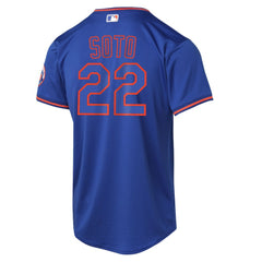 MLB Juan Soto New York Mets Nike Youth Alternate 2 Limited Jersey?¨C Royal