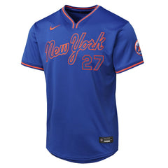 MLB Mark Vientos New York Mets Nike Youth Alternate 2 Limited Jersey?¨C Royal