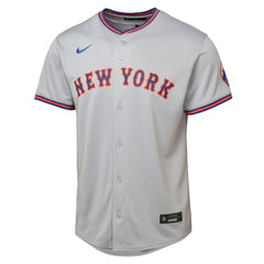 MLB New York Mets Youth Road Limited Jersey - Gray